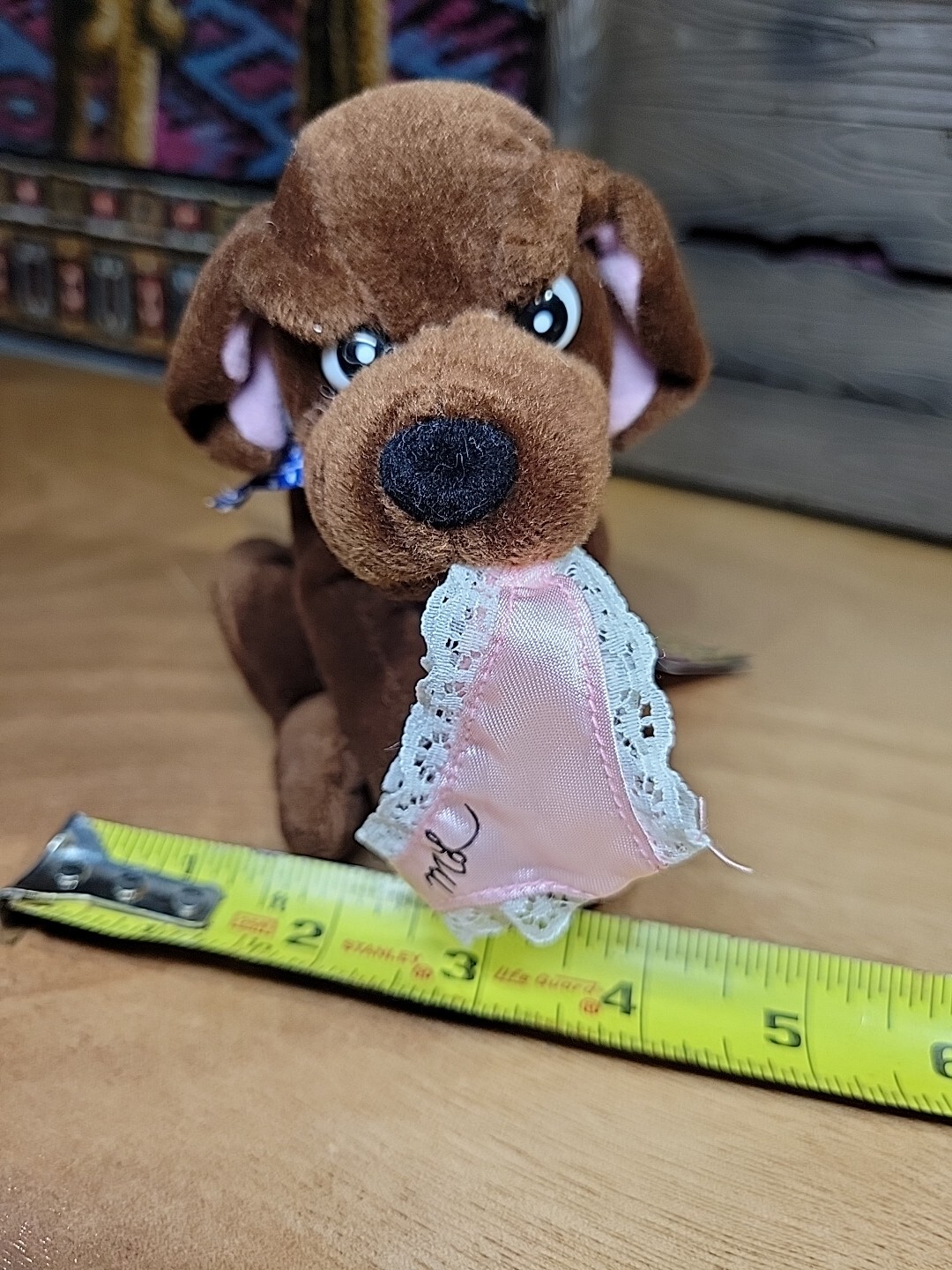 Meanie Beanie Babies Vintage Infamous Series BUDDY Bill Clinton's Dog Lewinsky