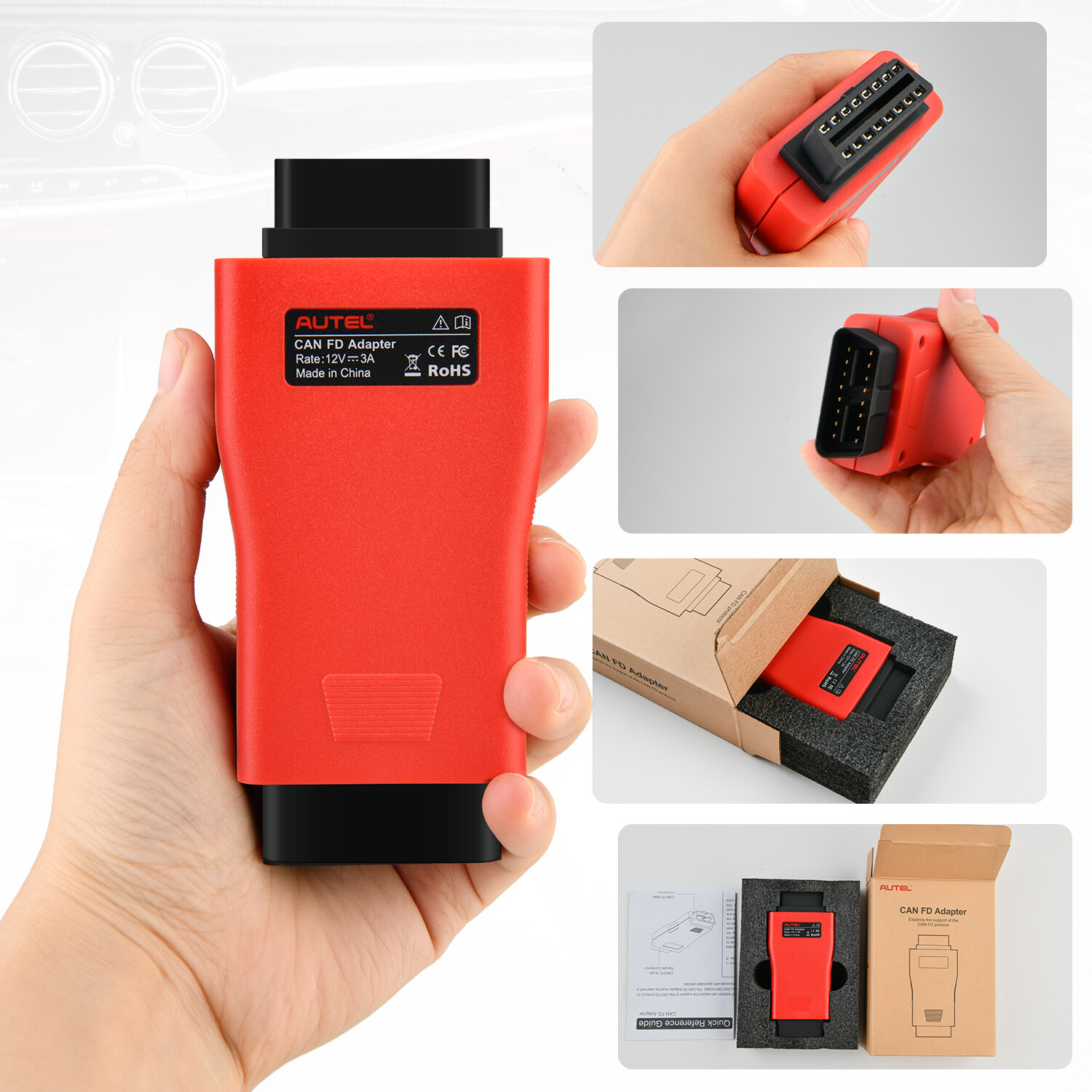 2024 Autel CAN FD Adapter Compatible With Autel VCI For Maxisys Diagnostic Scan