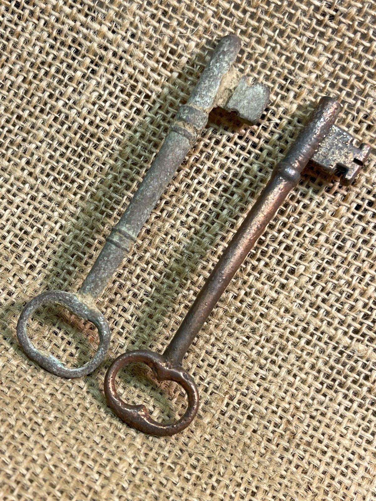 Two Dug Civil War Era Skeleton Keys Recovered From Charleston South Carolina