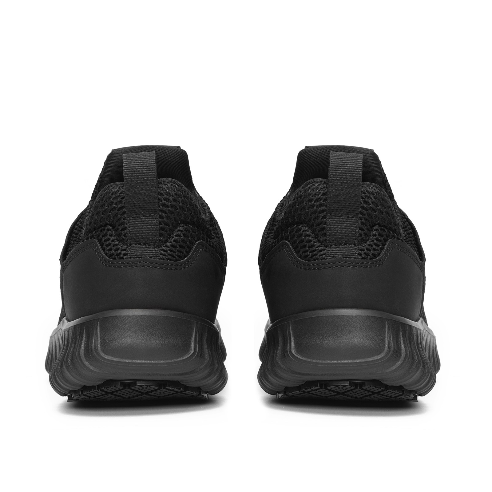 Bruno Marc Women's Non Slip Work Shoes Walking Black Kitchen Resistant Sneakers