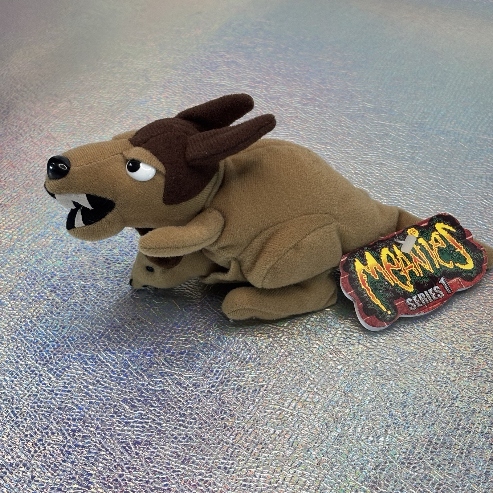 Meanies Series 1 #13 Fangaroo Bean Bag Plush