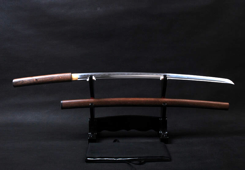 Rosewood Shirasaya Sword Razor Sharp Japanese Samurai Katana T10 Steel Practical