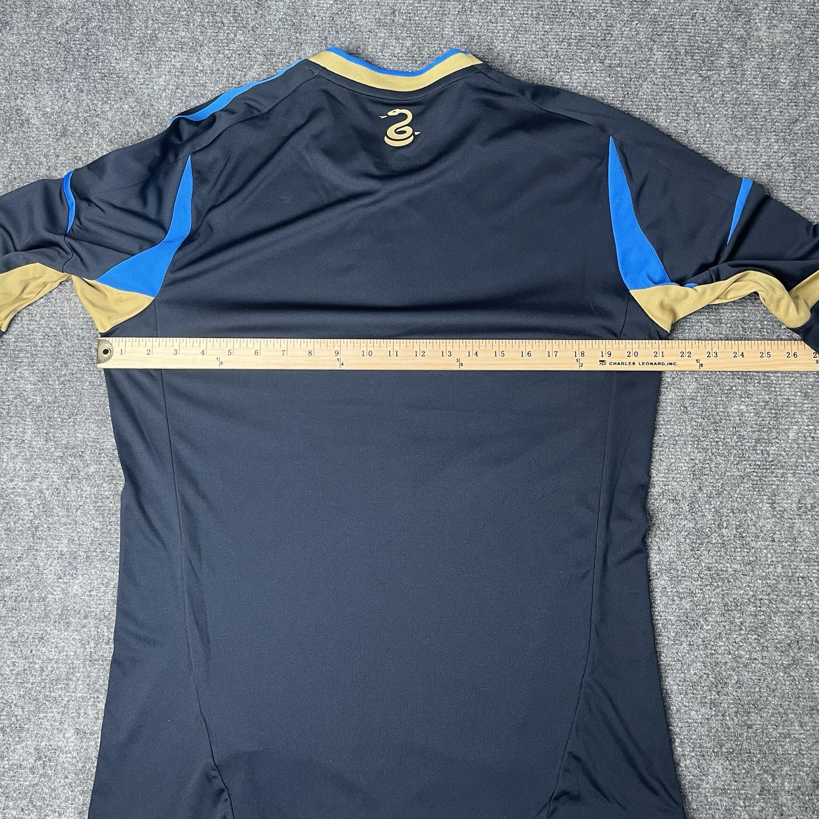 Adidas Philadelphia Union Soccer Football Jersey MLS Mens L Long Sleeve