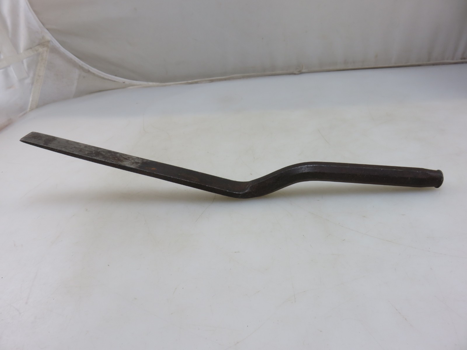 Plomb 14 Plumbing Lead Caulking Iron 1/2" Chisel Tip 11.5" Long Vintage USA