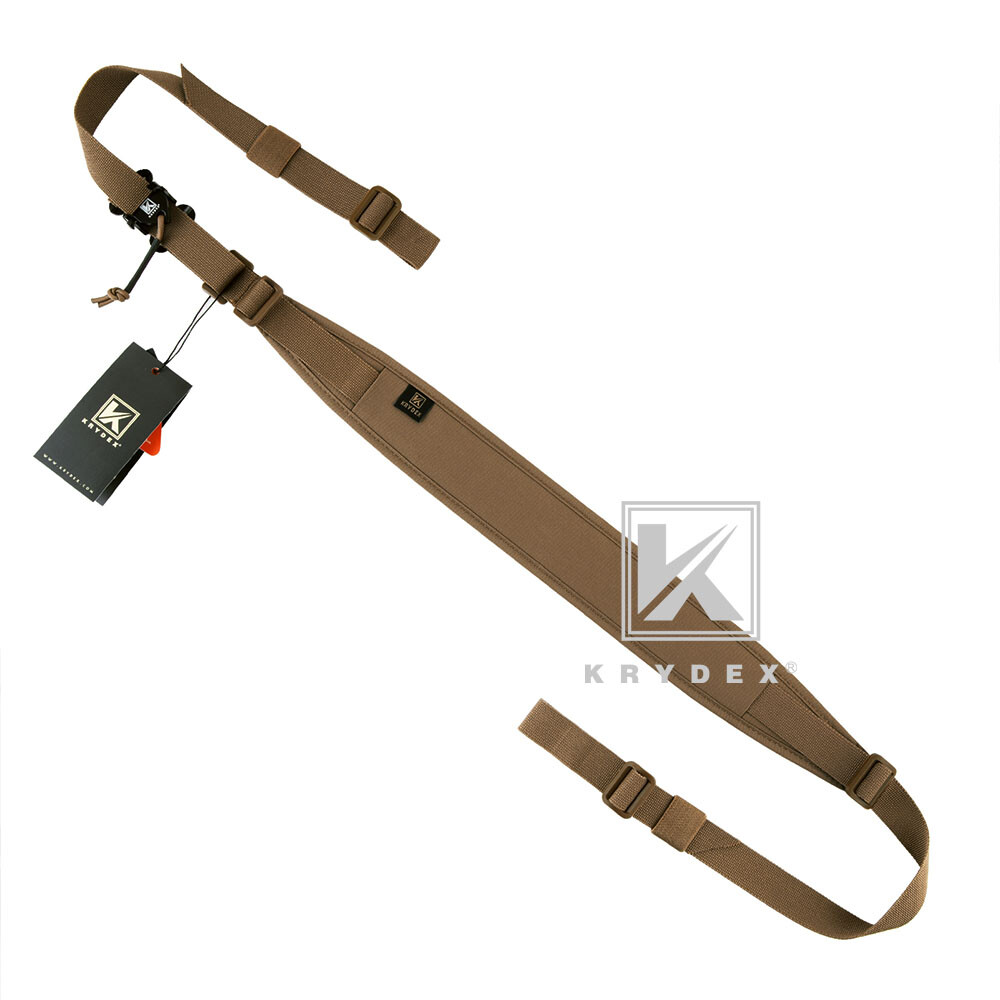 KRYDEX Tactical Sling Strap Modular Slingster Pull Tab 2Point Quick Adjust Sling
