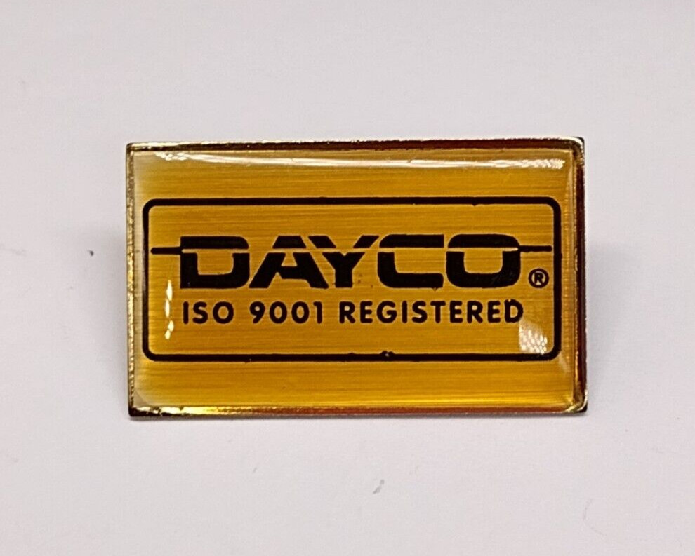 DAYCO !SO 9001 Registered Lapel Pin