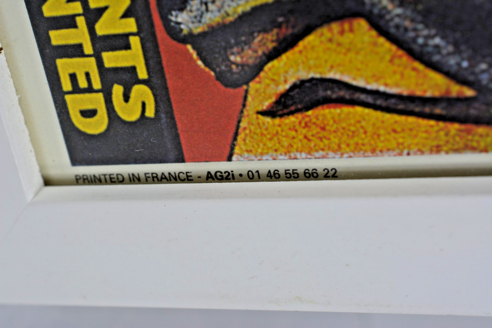 Cole Bros Circus Elephant Poster 1990s French Reproduction Professionally Framed