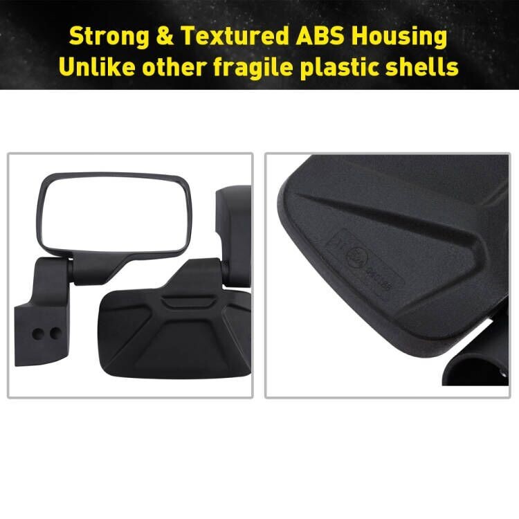 Side View Mirrors #2889241 for Polaris Ranger XP 1000 /SP 570 /Commercial PRO XD