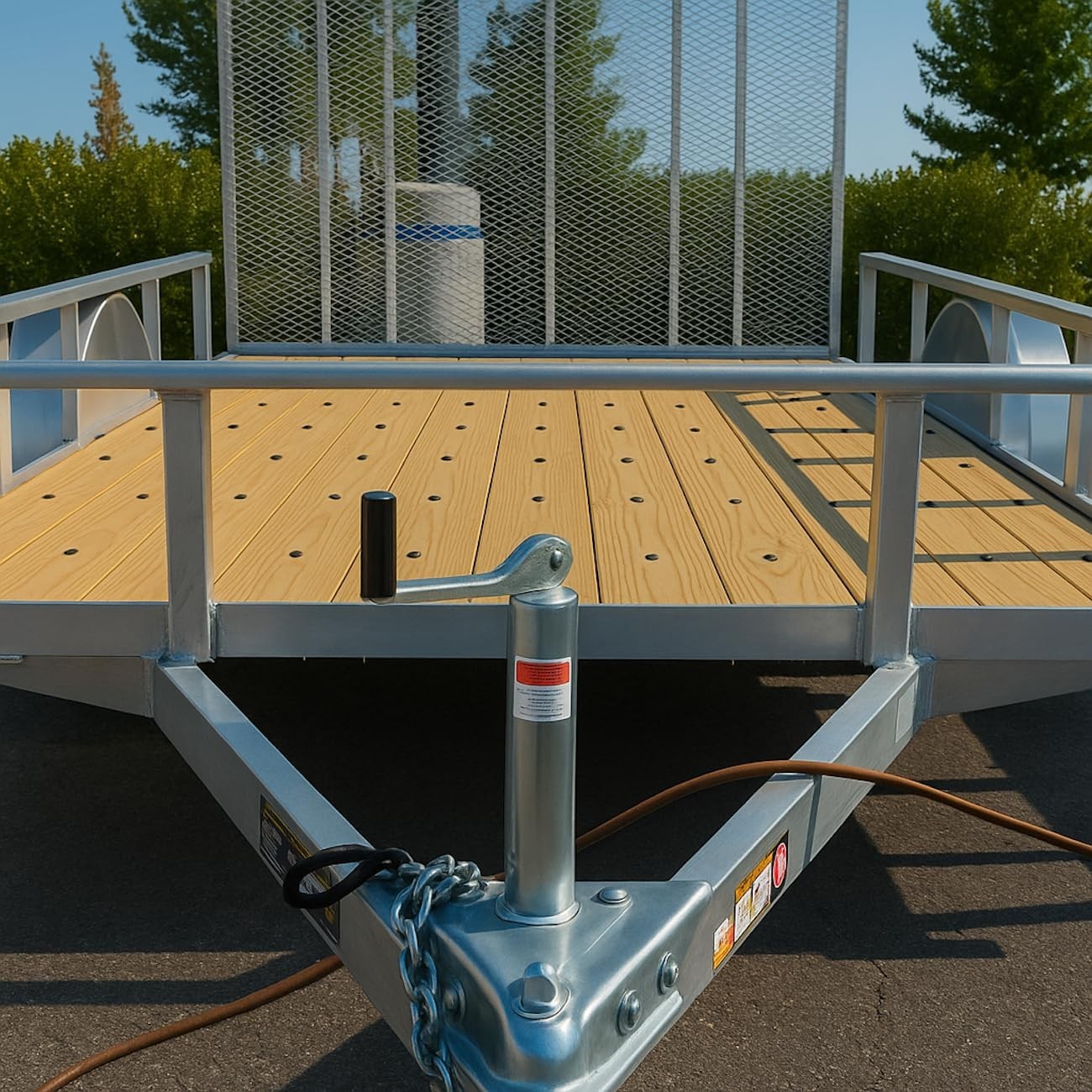 5/16-18 x 2-1/2” (300 Qty) Black Flat Head Trailer Deck Screws (BCP 1230)