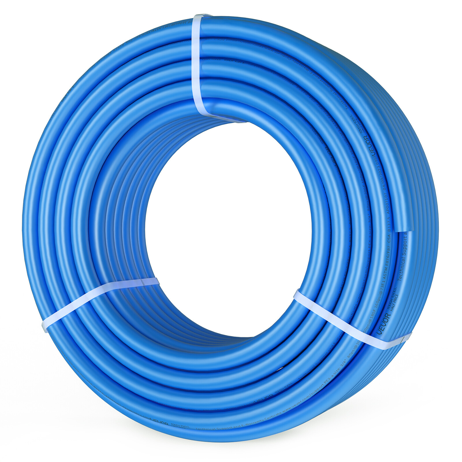 VEVOR 3/4” x 100ft Blue PEX-A Tubing/Pipe for Potable Water with Pipe Cutter