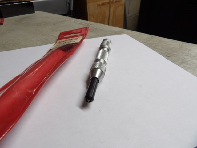 STARRETT #819 Hinge-Locating Automatic Center Punch W/Adjustable Stroke NEW