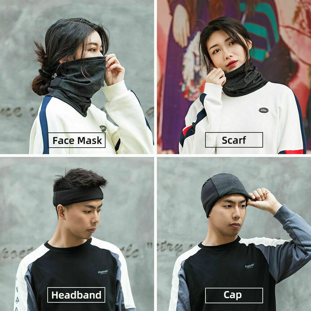 ROCKBROS Full Face Masks Winter Balaclava Warm Windproof Ski Hood Cycling Hats