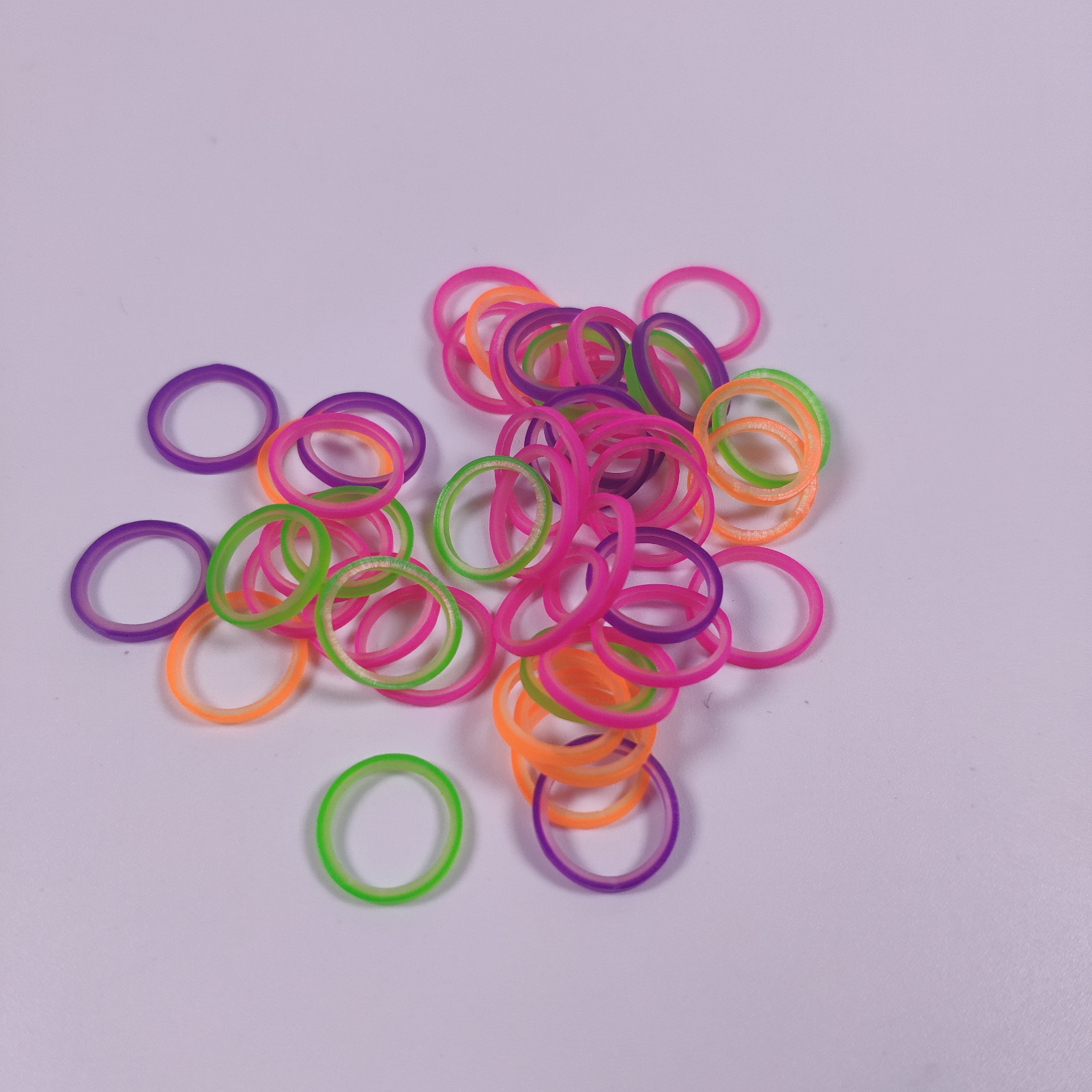 Dental Orthodontic Elastic Rubber Band Ties Colorful 2.5/3.5/4.5/6.5OZ 100/5000X