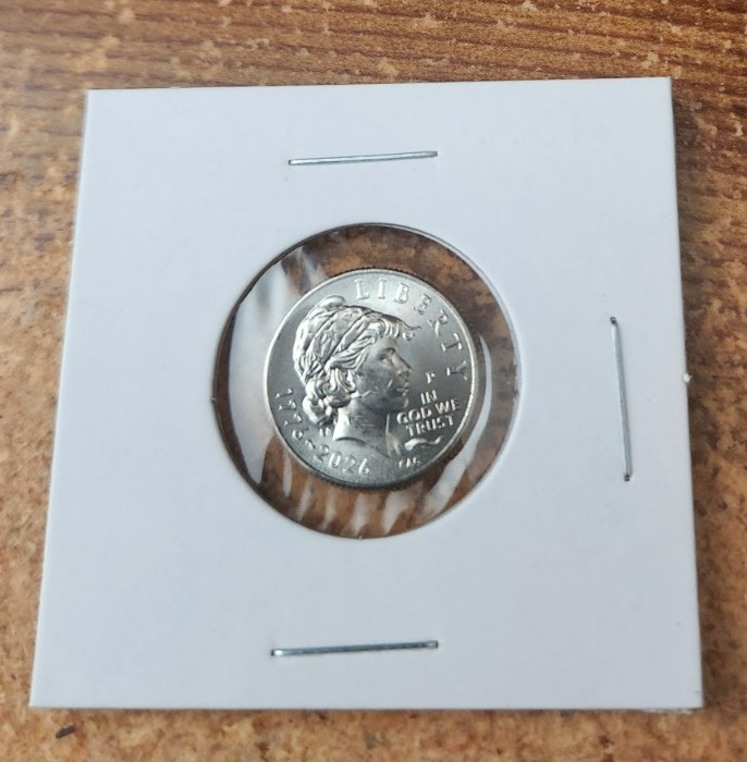 2026 p uncirculated Emerging Liberty semi quincenetennial dime