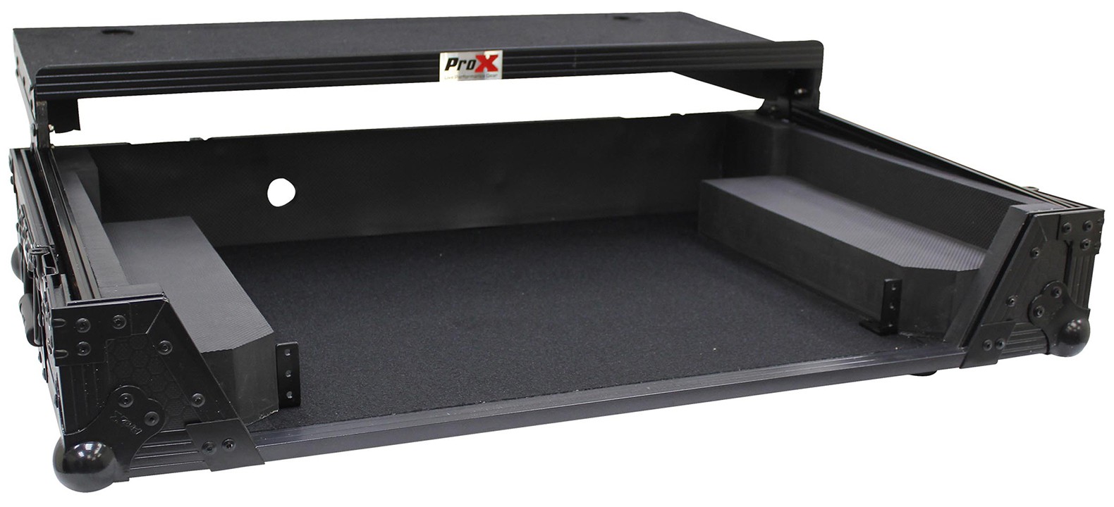 ProX XS-XDJXZ WLTBL Black Flight Road Case+Laptop Shelf For Pioneer DJ XDJ-XZ
