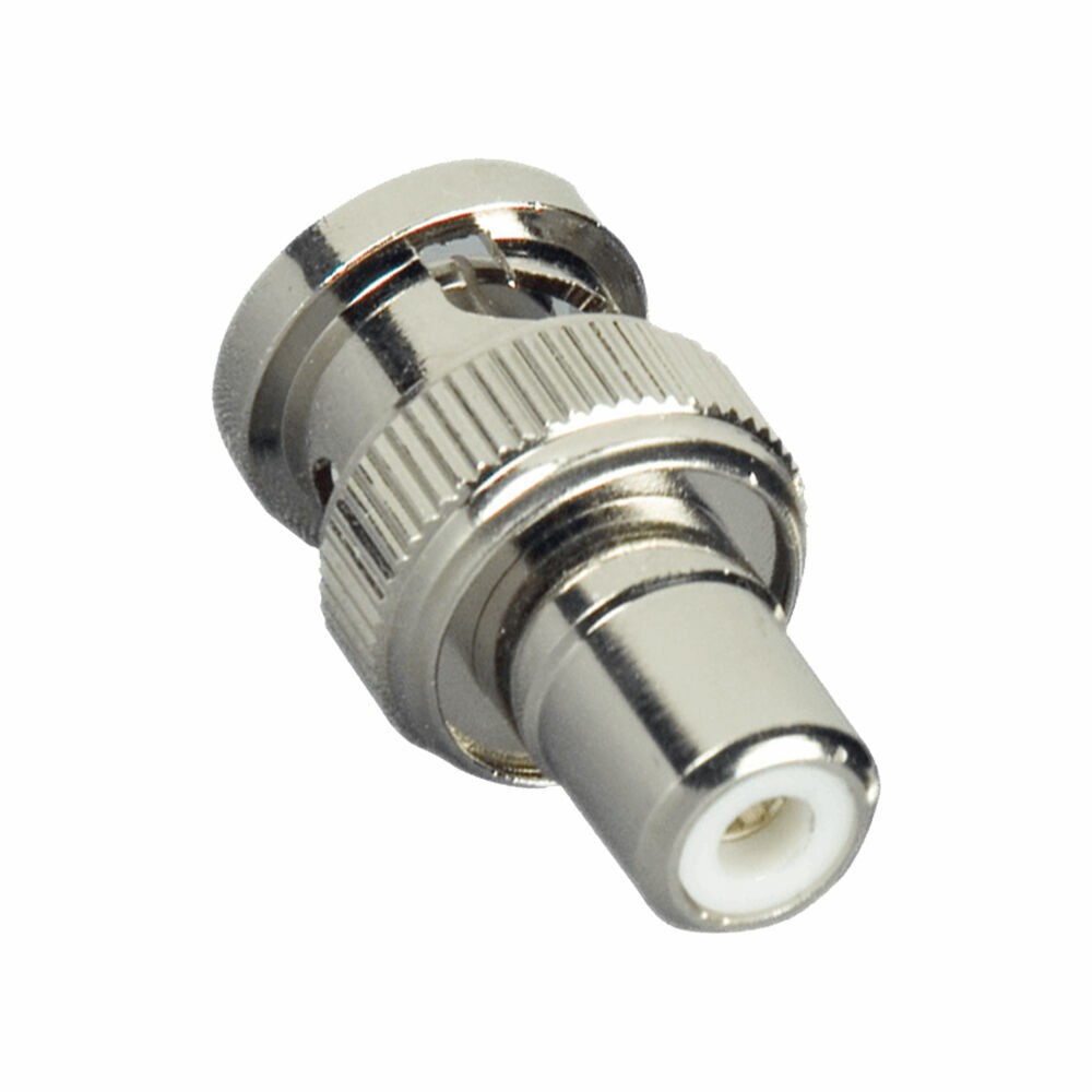 10Pcs BNC Male to RCA Female Coax Coaxial Connector Adapter for CCTV camera