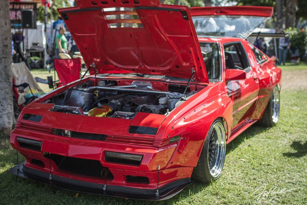 Mitsubishi Starion Conquest Hood Strut Kit Hood Prop Elimination- by Motocam