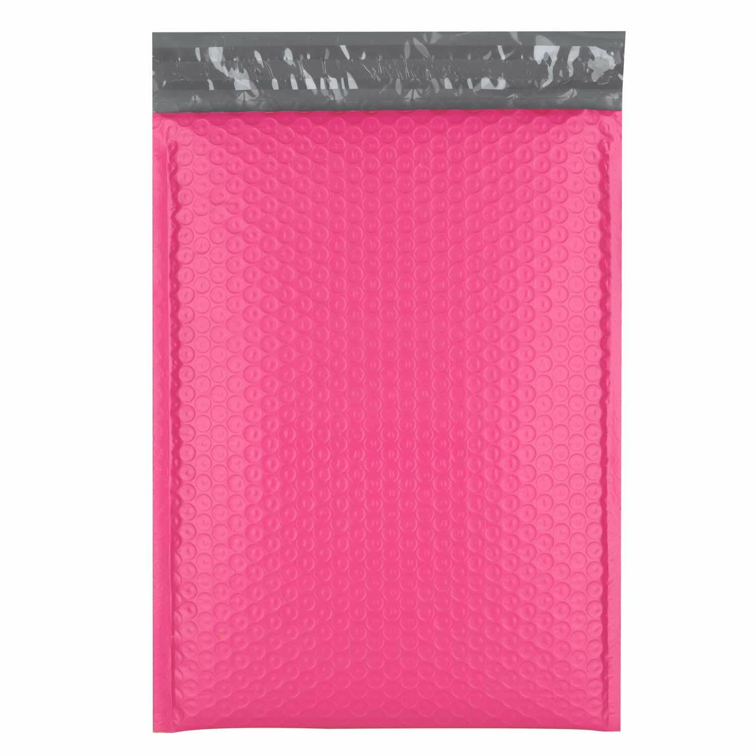 1000 #0 Pink Poly Bubble Padded Envelopes Self-Sealing Mailers 6X10 (Inner 6x9)