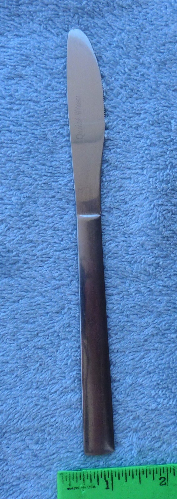 QUALITE WINDSOR Stainless Dinner Knife Glossy finish 8 inches