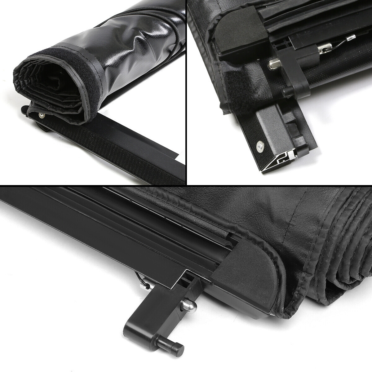 FOR 89-04 TOYOTA PICKUP/TACOMA 6FT SHORT BED SOFT VINYL ROLL-UP TONNEAU COVER