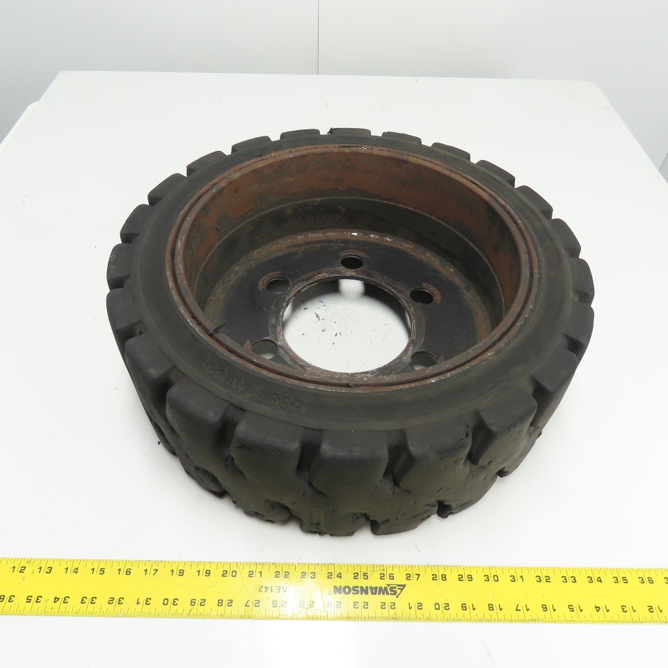 Traxter 21x7x15 Solid Press-On Forklift Tire Rim From Caterpillar E5000