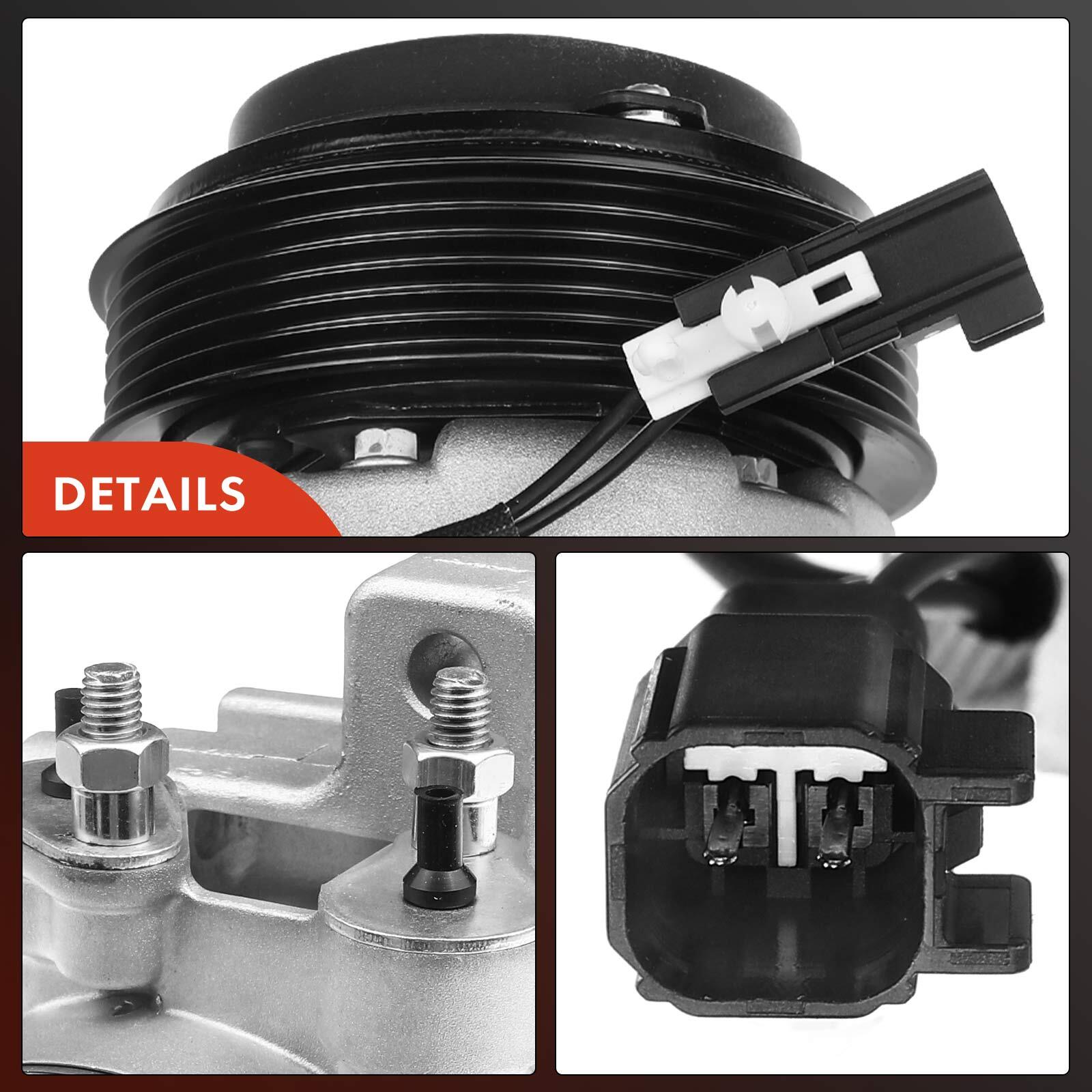 A/C Compressor w/ Clutch & Pulley for Ford Mustang 2011-2022 5.0L 5.2L DKS17DS