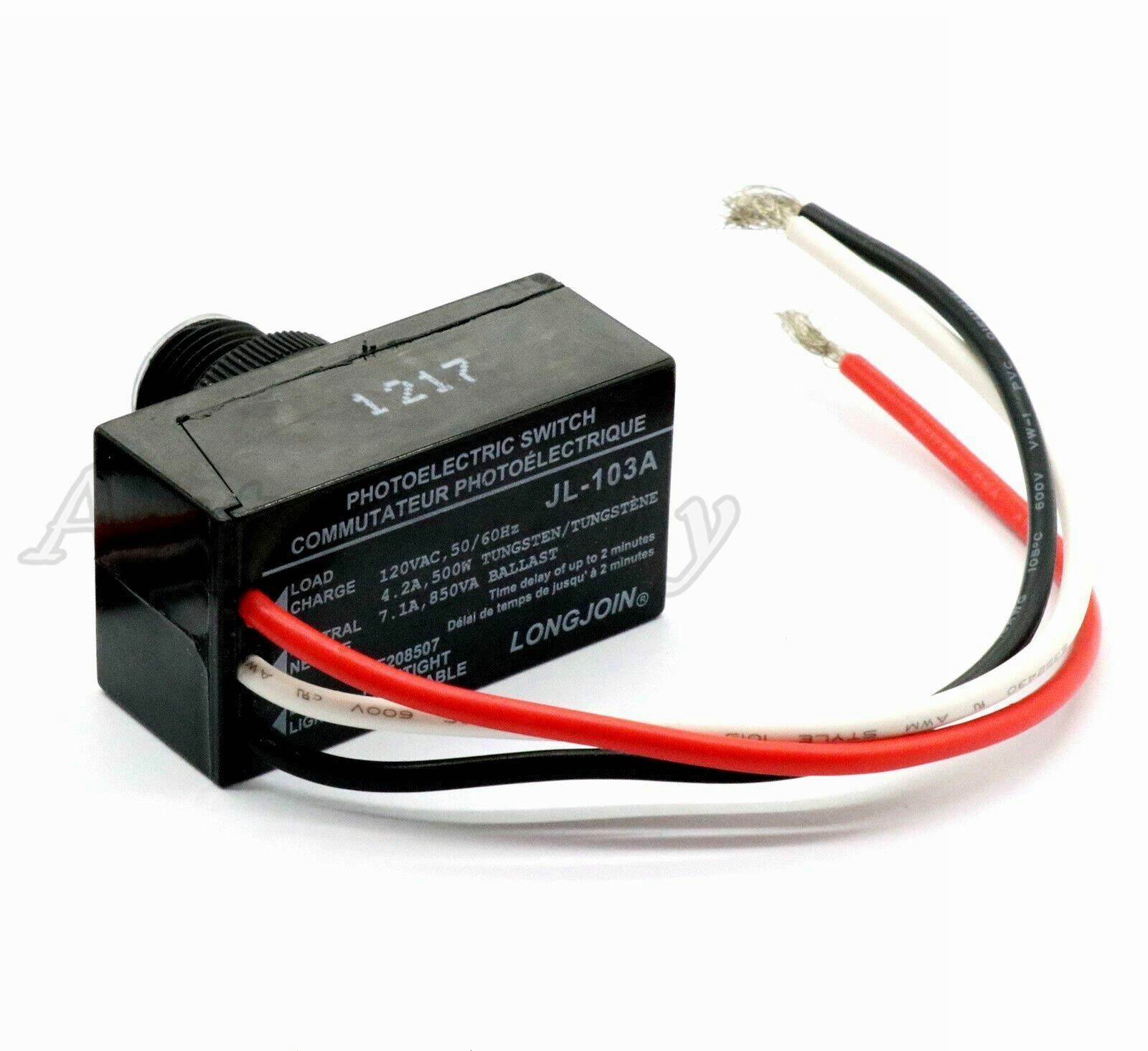 New Outdoor Electric Resistor Photocell Light Control Sensor Switch JL103 USA