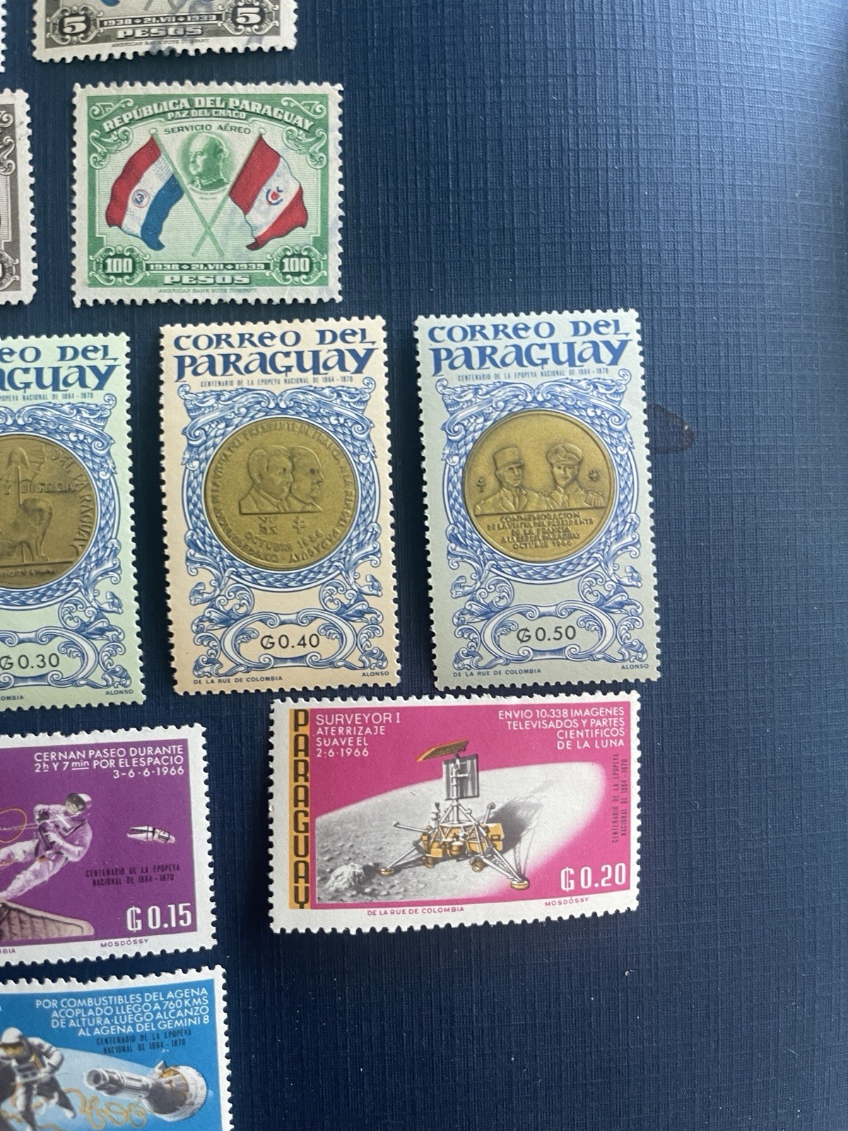 1931-1966 Paraguay Various 22 Stamps (16MLH,6 Used), VF/XF, See Photos