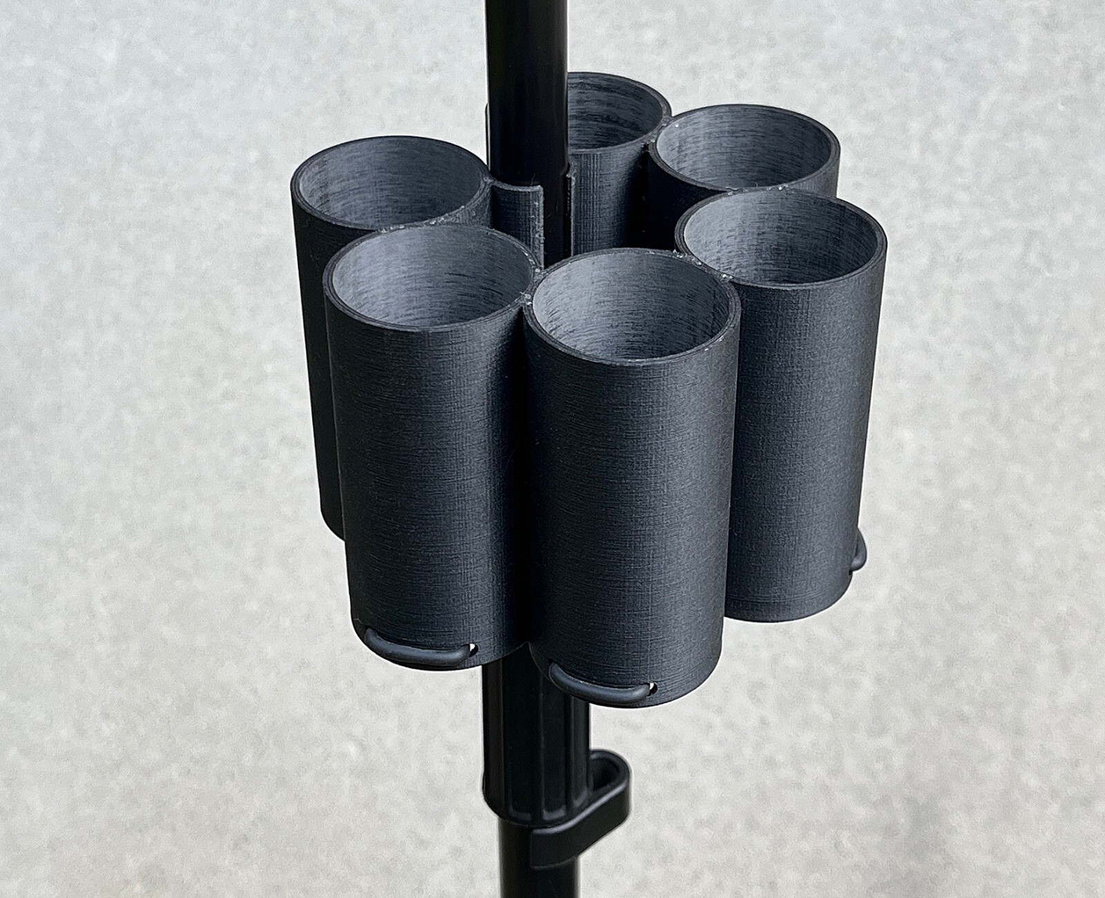 Harmonica Holder, Harp Caddy, attaches to microphone stand