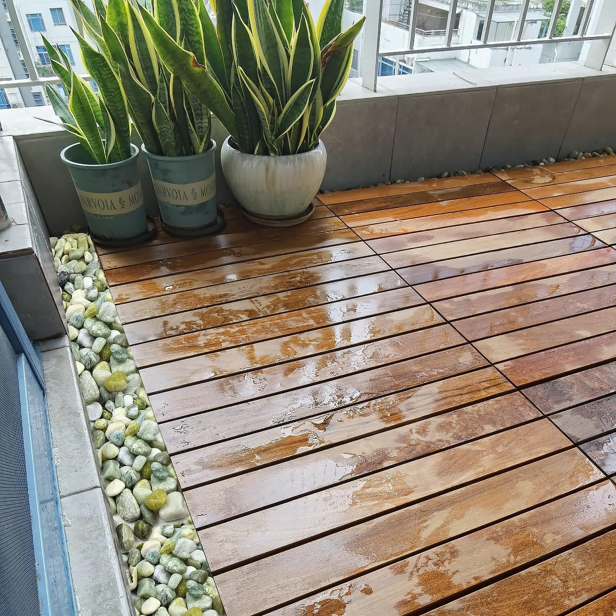 2Lbs Jade Pebbles for Plants, 1-2 Inch High Polished Natural River Rocks for Lan