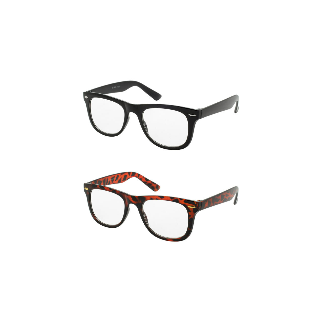 Mens Womens Reading Glasses 4 Pairs Unisex Classic Retro Style Readers All Power
