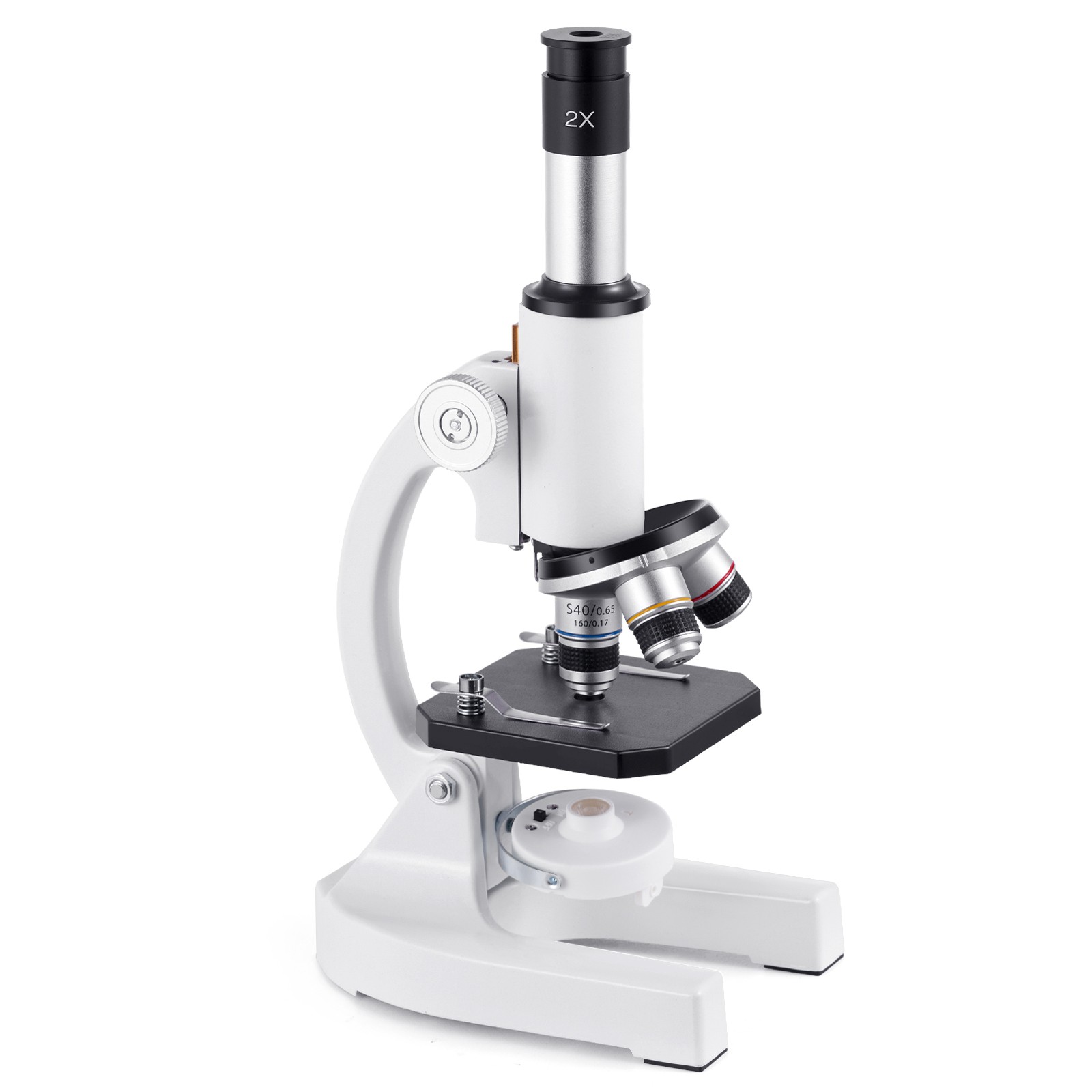Uimoso Professional Monocular Microscope Kit with 40-2000X Magnification
