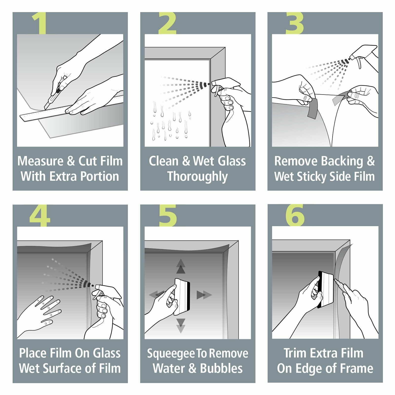 BDF S4MC Window Film Security and Safety Clear 4 Mil