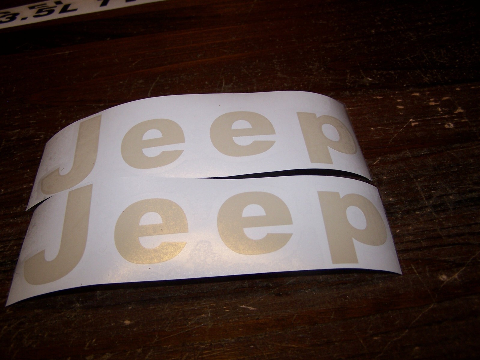 JEEP CJ FENDER VINYL DECAL SET CHOOSE COLOR YJ WRANGLER SCRAMBLER CJ5 CJ7 CJ8