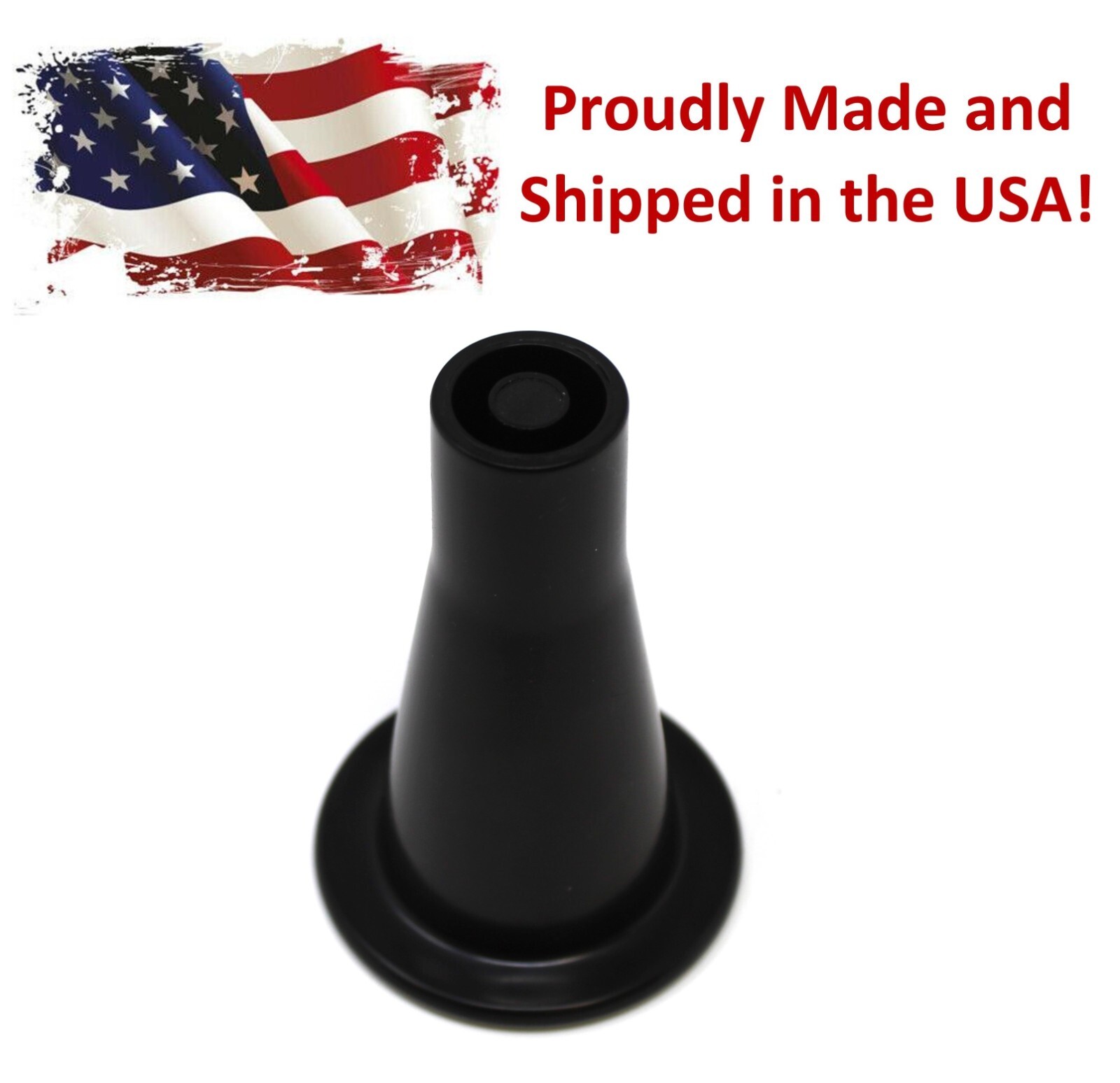 Black Plastic Bed Frame 3-5/8" Tall High Replacement Glide Feet - Set of 4 Glide