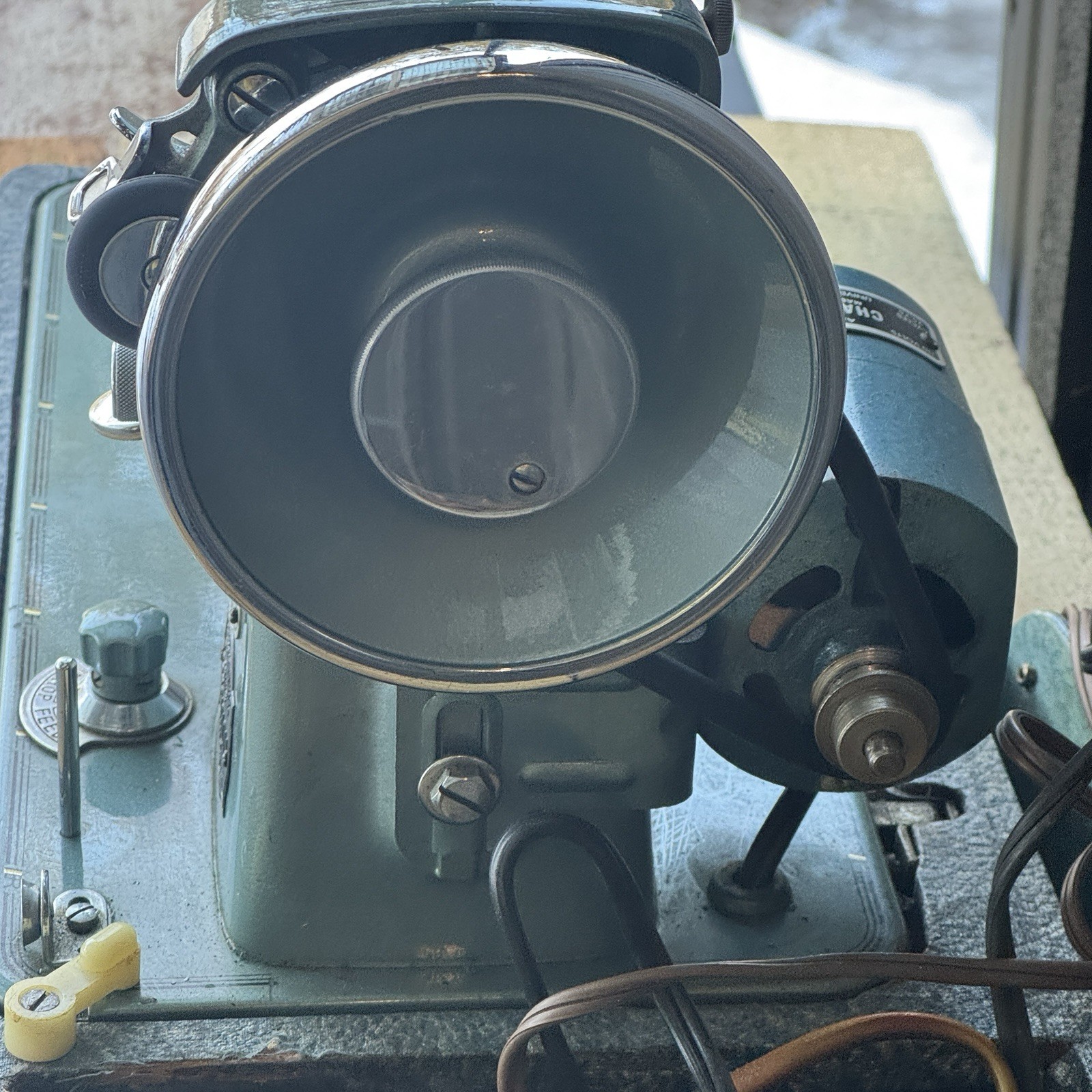 Vintage Sewing Machine Brother HA3-B5 ZigZag Beautiful W/Case & Accessories