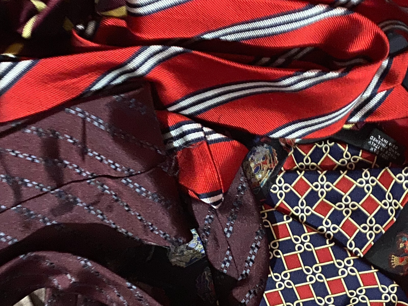 50 Pcs Neckties Lot Mix Wear Quilting Craft Cutter Multicolor Lots