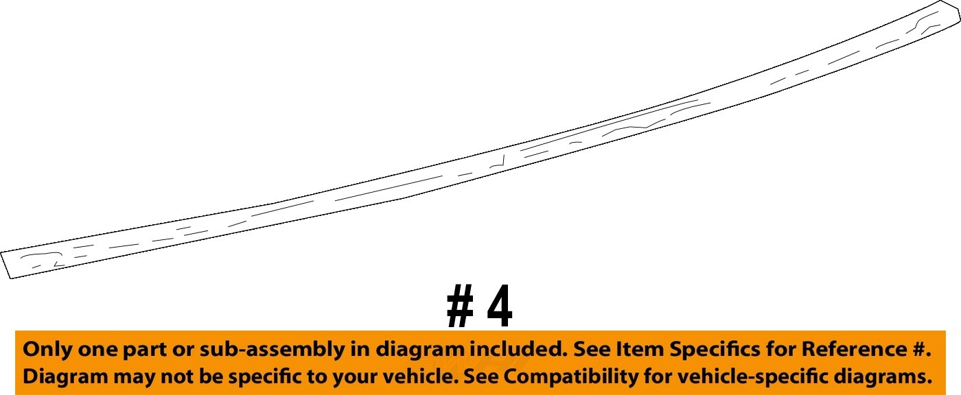 TOYOTA OEM 18-23 Camry Trunk Lid Spoiler-Retainer Plate 7686506020