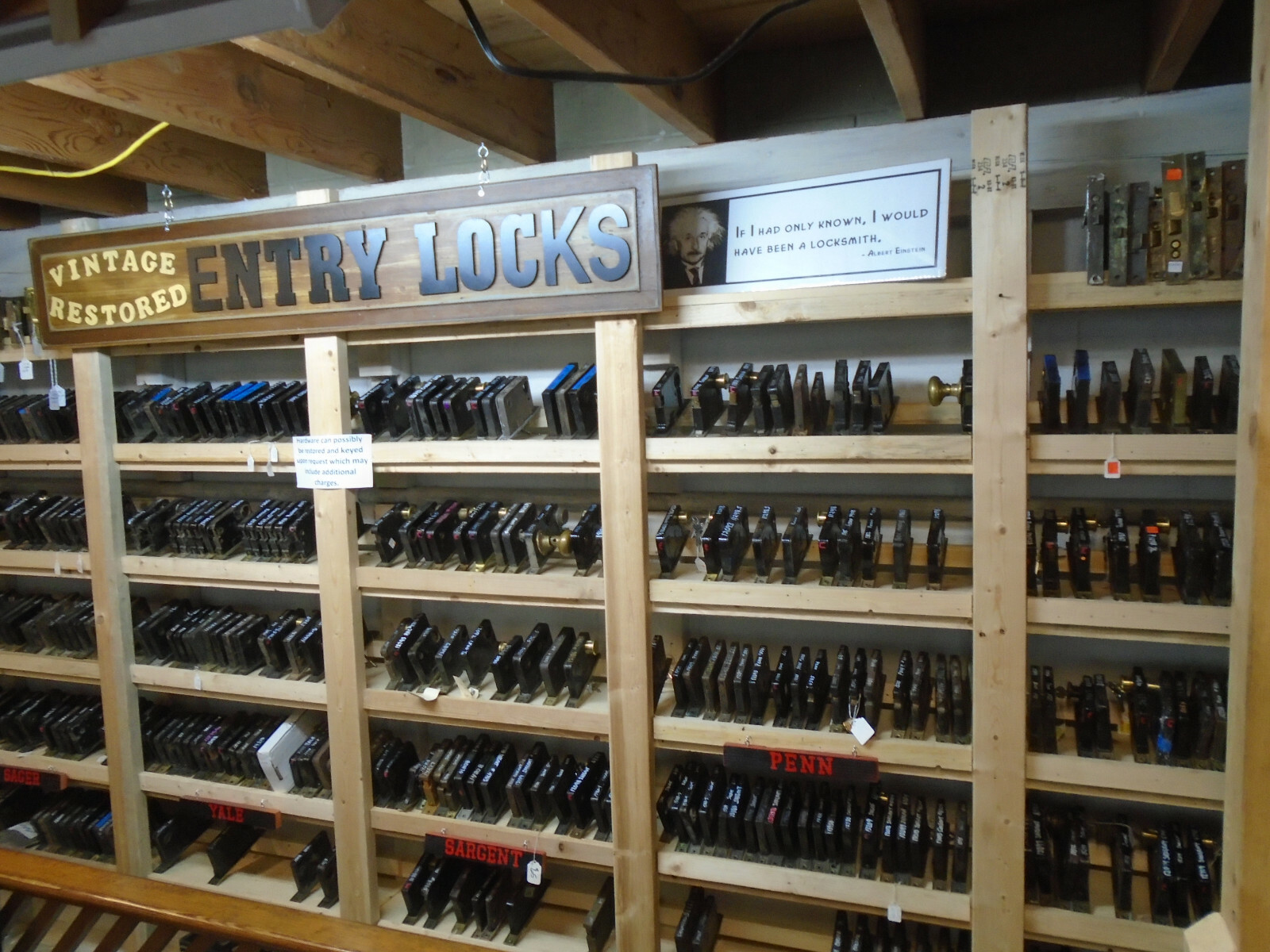 Vintage NOS Door Knob Side Knob Screws in Bulk 25 Count - 10-24 by 1/4 (40004)