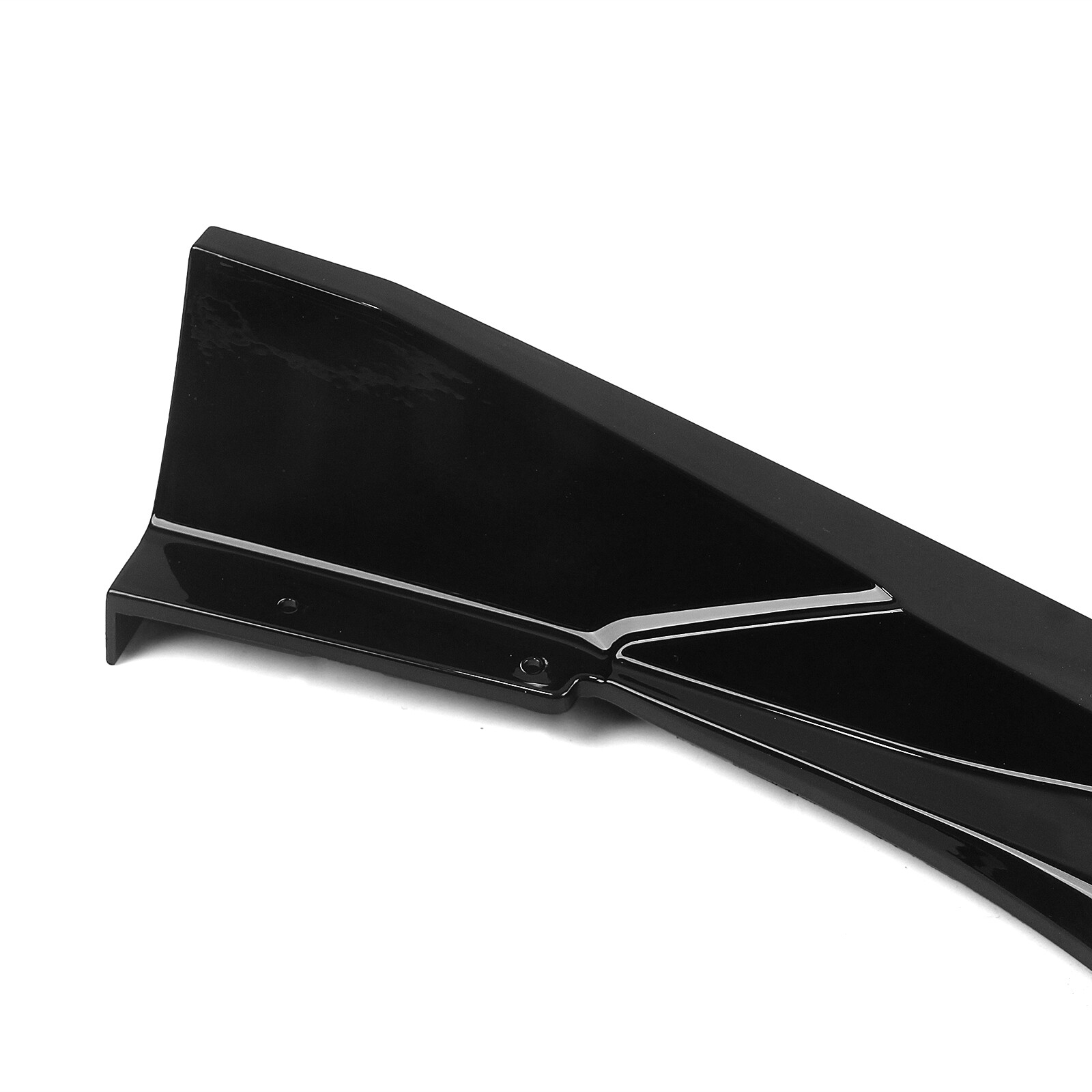 Black Front Lower Spoiler Lip Splitter Bodykit For Honda Civic 11.5th YOFER