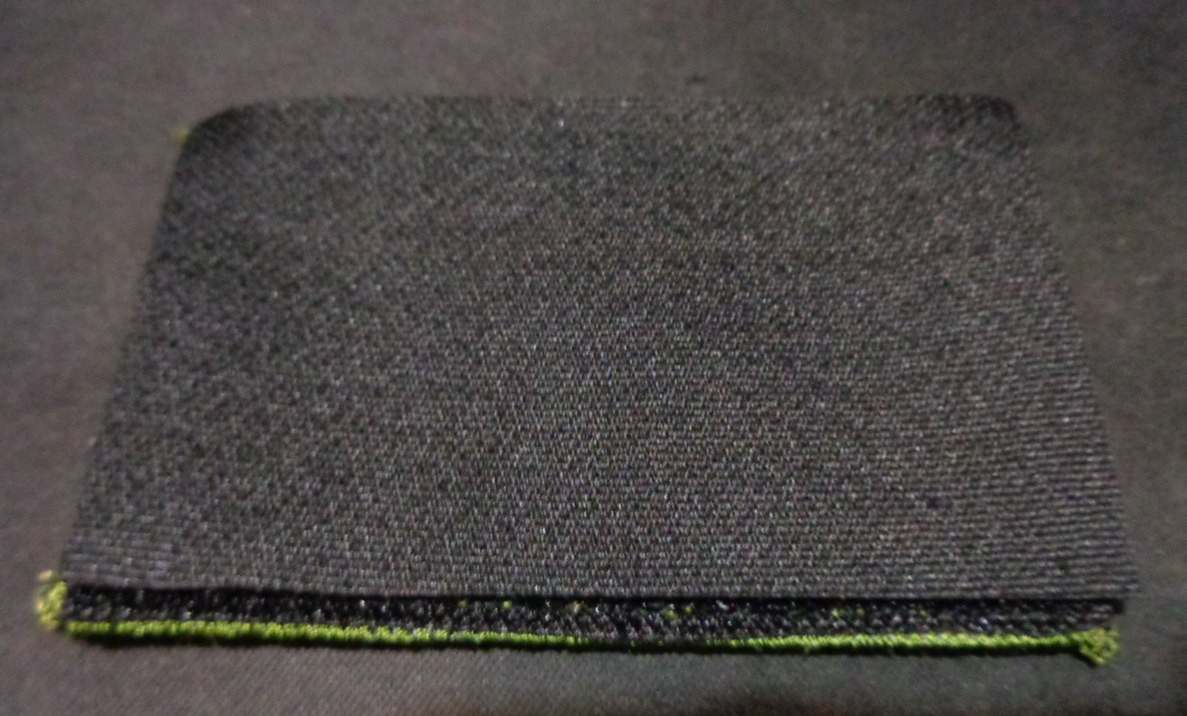 US American FORWARD Flag Patch (OD GREEN) Hook and Look Backing 2" X 3.5" NEW