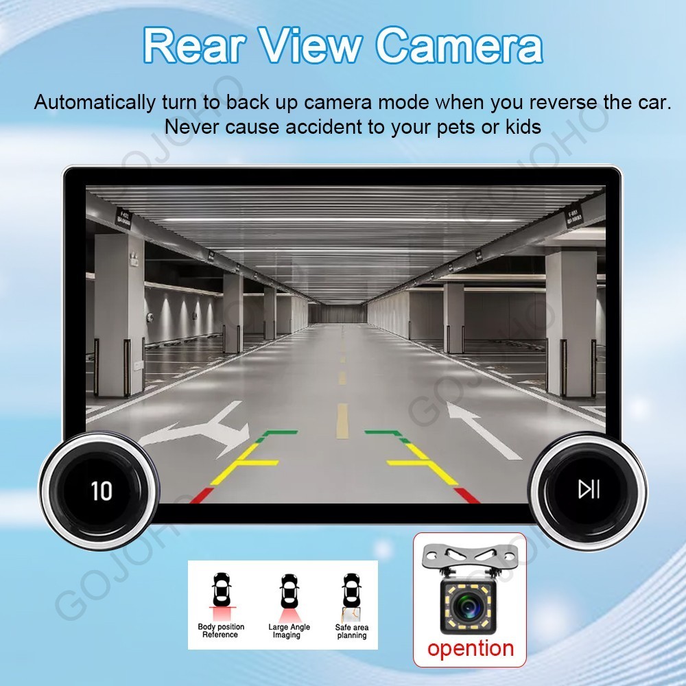 CarPlay 4+64GB For Toyota Sienna 2004-2010 Android 13 Car Stereo Radio Navi GPS