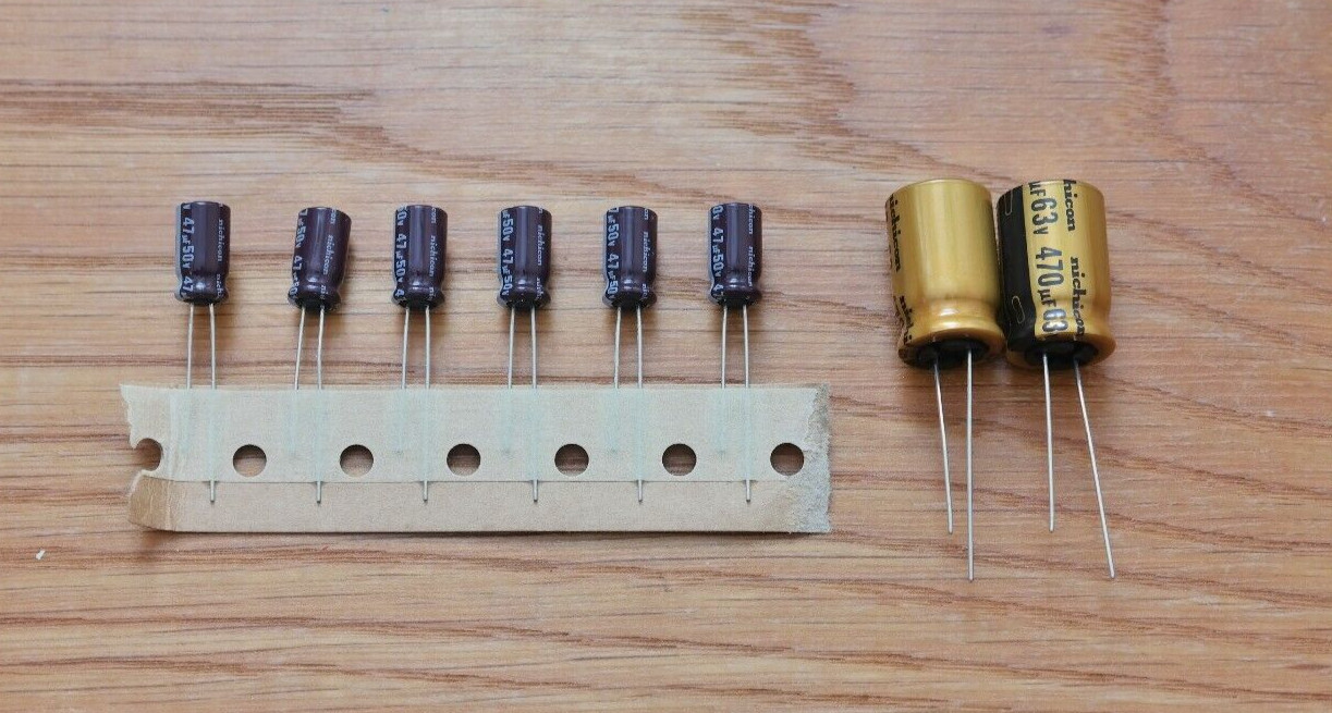 Bose 901 series IV 4 equalizer restoration kit repair service recap capacitor