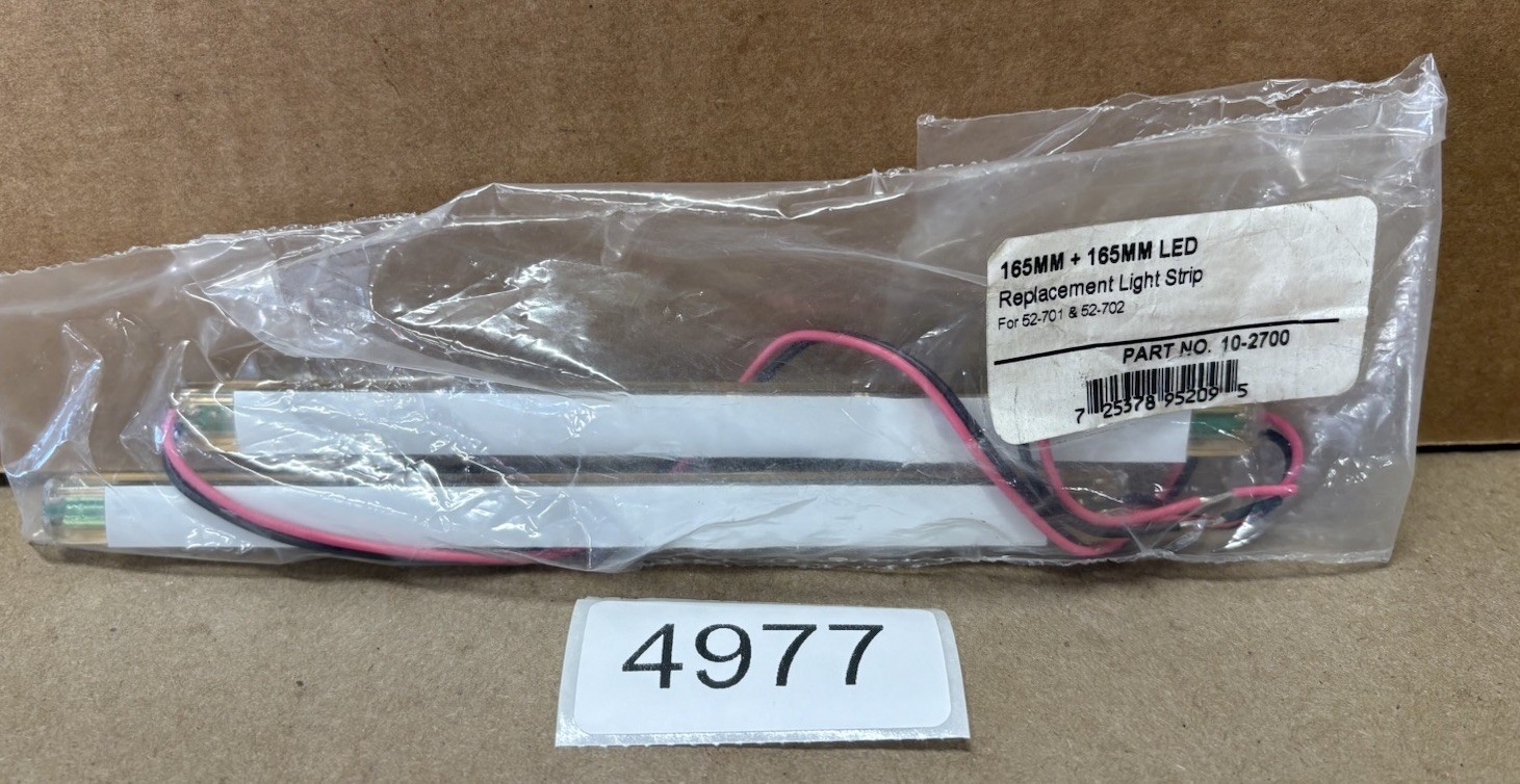 SHOW CHROME 10-2700 Clear LED Strip Replacement for 52-701 & 52-702 GL1800