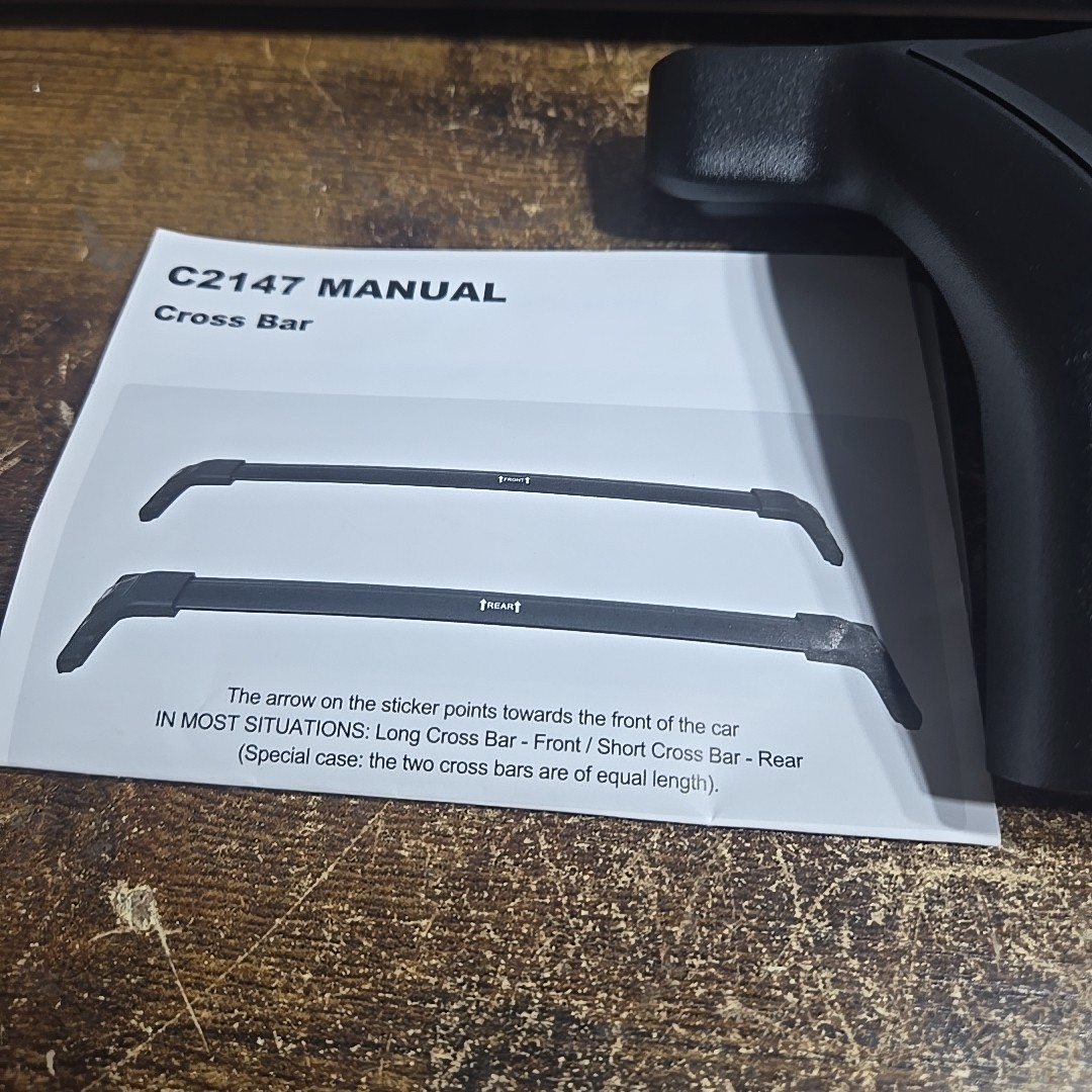 Roof Rack Cross Bars 260lbs Fit for 2023 2024 2025 2026 Honda CR-V ... Fast Ship