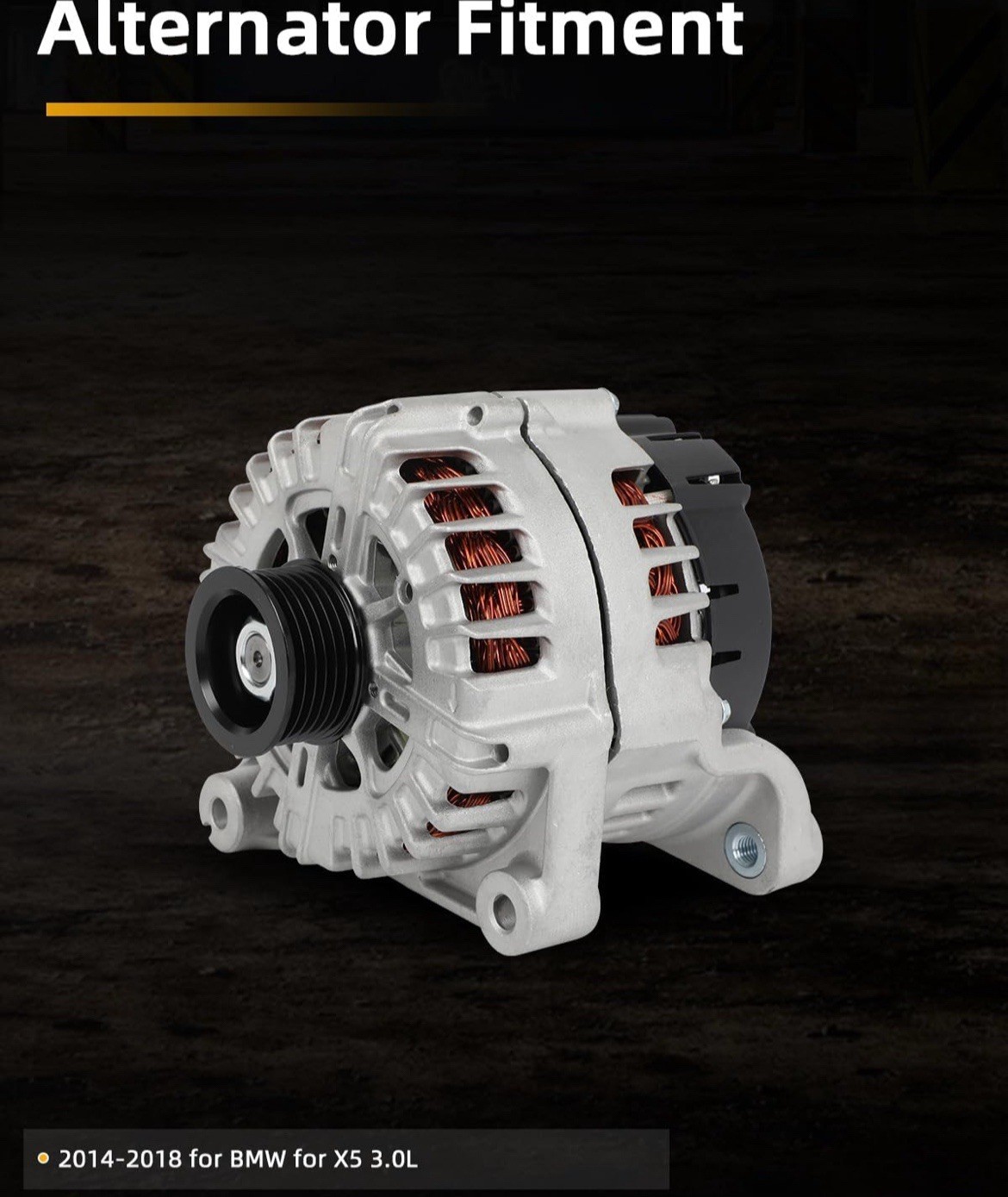 Alternator for 21543 Alternators Fit for BMW for X5 3.0L 2014-2018