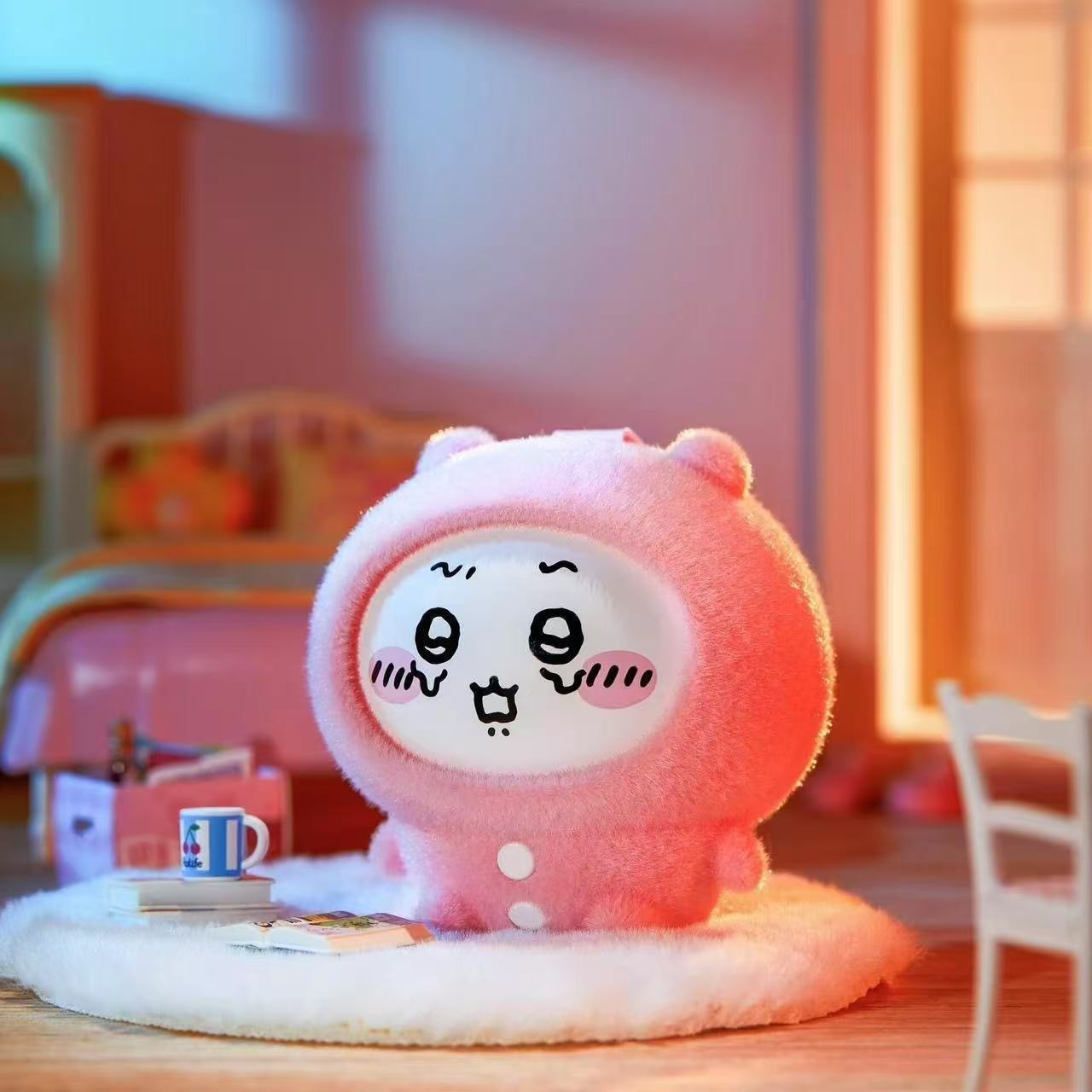 Chiikawa Pajama Party Face-Changing Keychain Doll Toys Gift Confirmed Blind Box