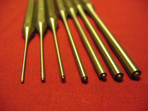 GRACE USA RS-7 GUN SMITH  7pc STEEL ROLL PIN PUNCH SET!  GUNSMITH !! MACHINIST !