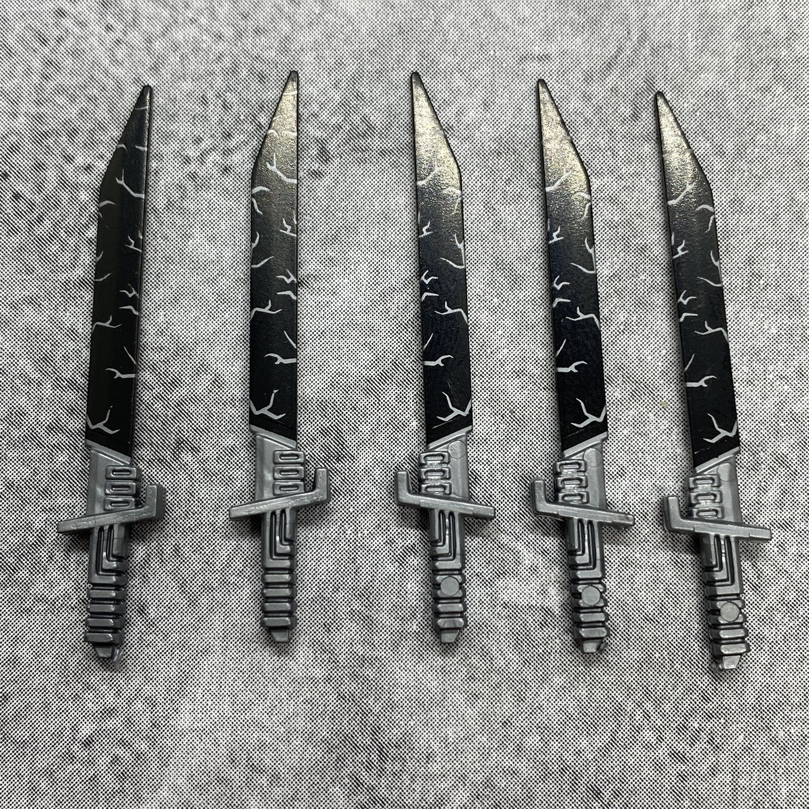 5pack Dark Saber Blocks Weapons Accessories for Minifigures A41022