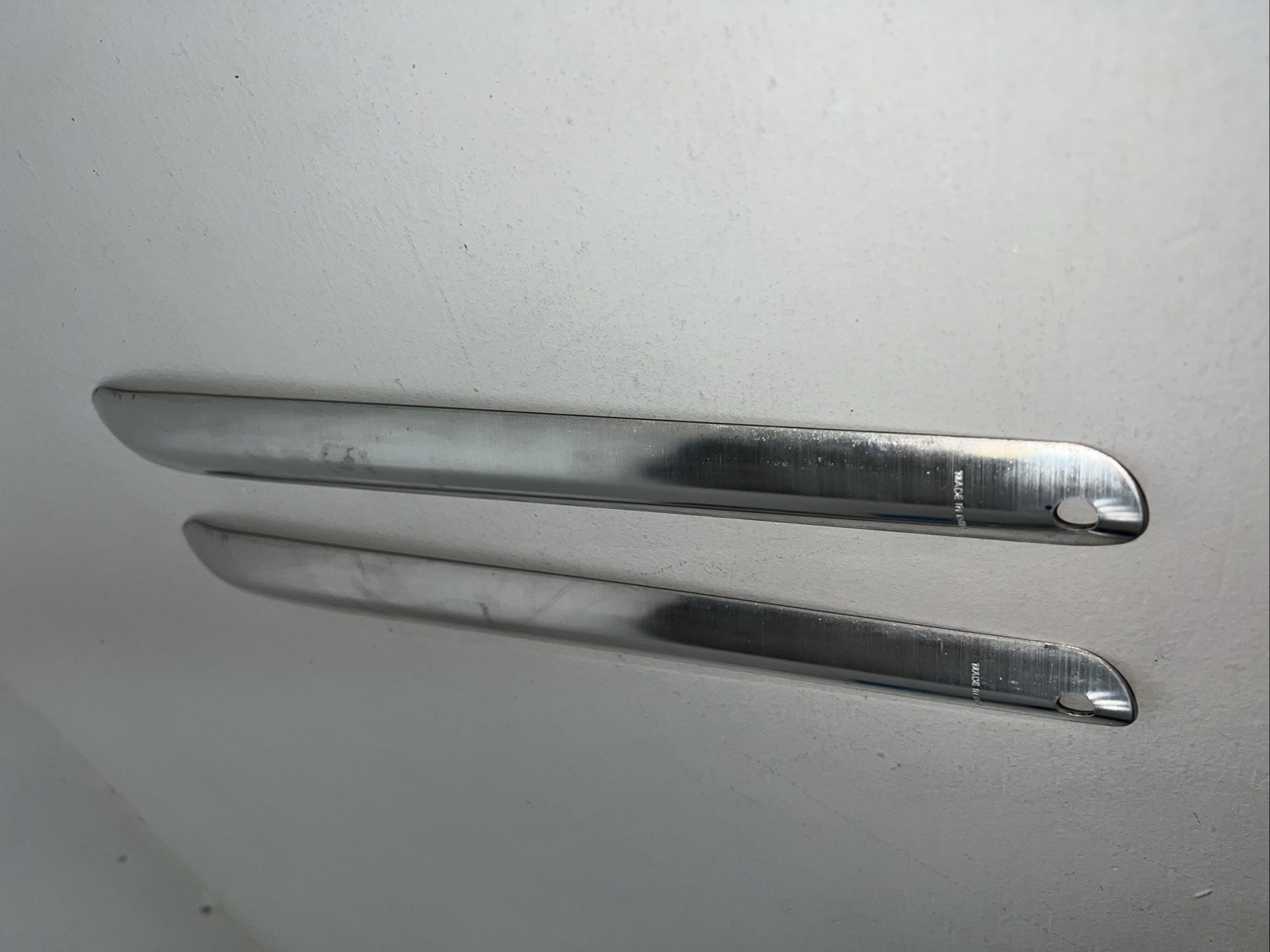 New Aluminum Silver Horse Sweat Scraper Set Of 2 3C-21